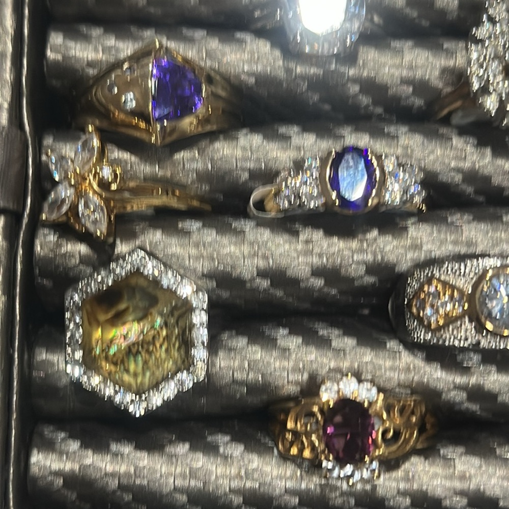 18k Gold over sterling silver Women's Rings - Picture 5 of 5